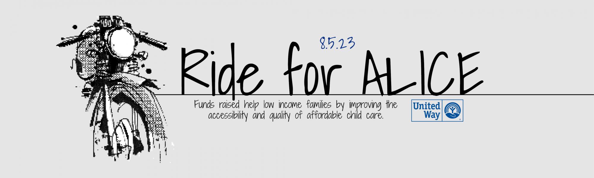 Ride for ALICE - August 5, 2023